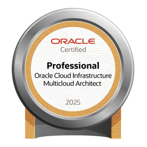 Oracle Cloud Infrastructure Certified Multicloud Architect Professional